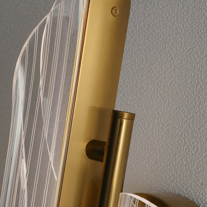 Luxurious Crystal Glass Wall Lamp
