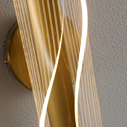 Luxurious Crystal Glass Wall Lamp
