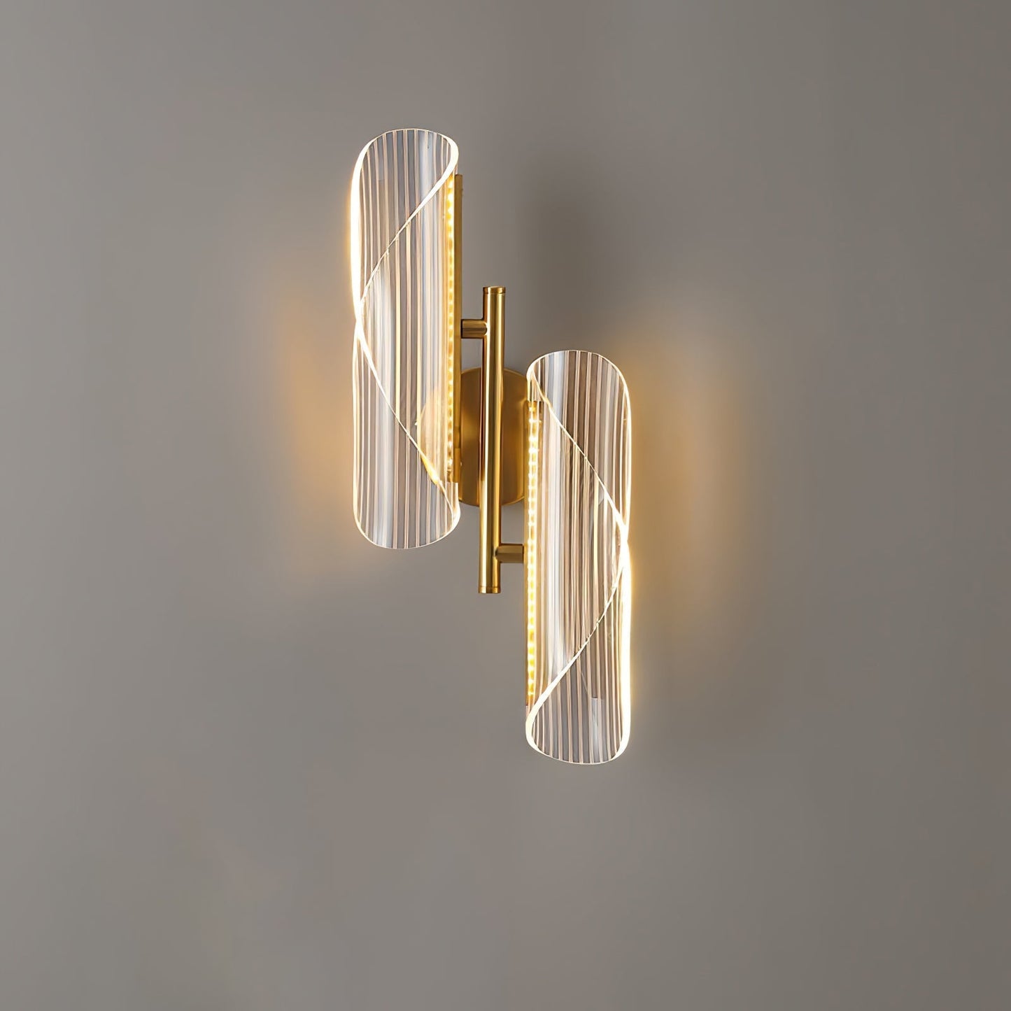 Luxurious Crystal Glass Wall Lamp