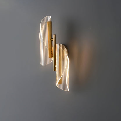 Luxurious Crystal Glass Wall Lamp