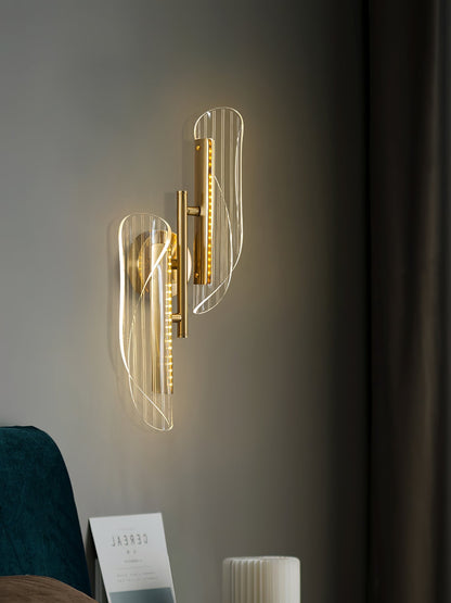 Luxurious Crystal Glass Wall Lamp