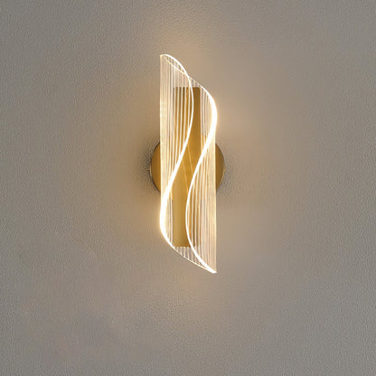 Luxurious Crystal Glass Wall Lamp