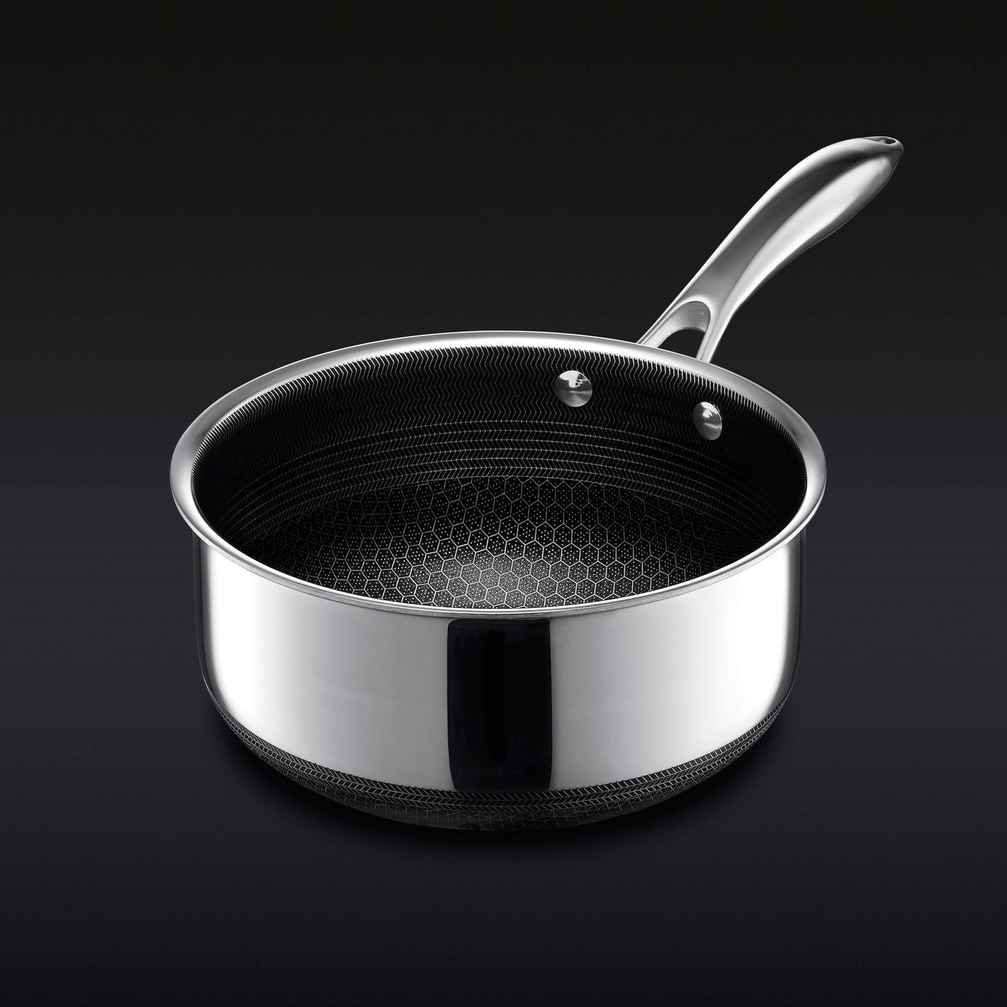 Premium 13pc Nonstick Stainless Steel Cookware Set with Lids