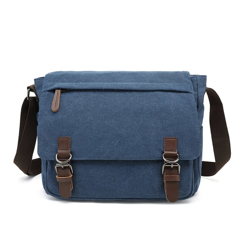 Tough Canvas Messenger Bag for Men