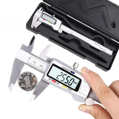Precise Stainless Steel Digital Caliper 6 Inch