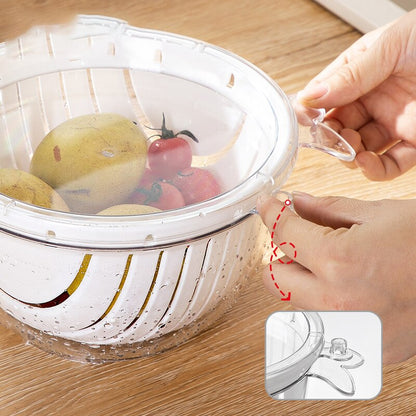 Easy Clean Double Tier Drain Basket