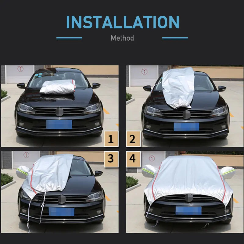 Premium Waterproof Car Cover with UV Protection