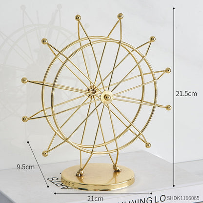 Stylish Metal Spinning Desk Lamp