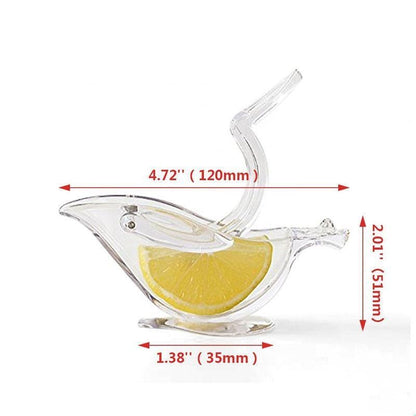 Clear Plastic Manual Lemon Squeezer