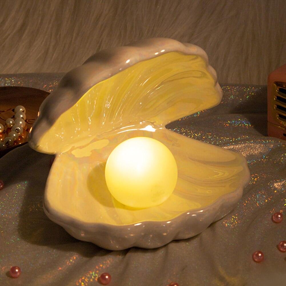 Fesara | MystiShell Lamp - Soft Ambient Table Lamp - Fesara