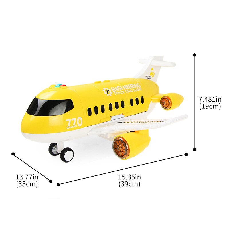 Fun Musical Plane Toy Set for Kids