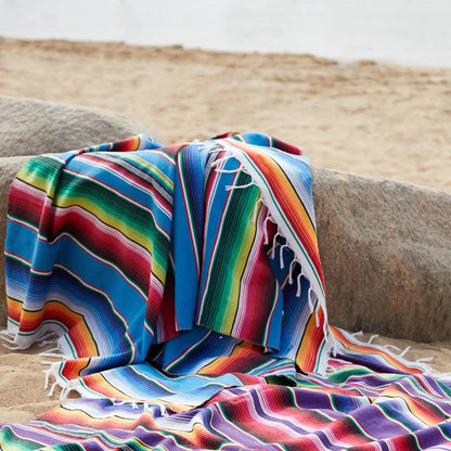Colorful Southwestern Throw Blanket