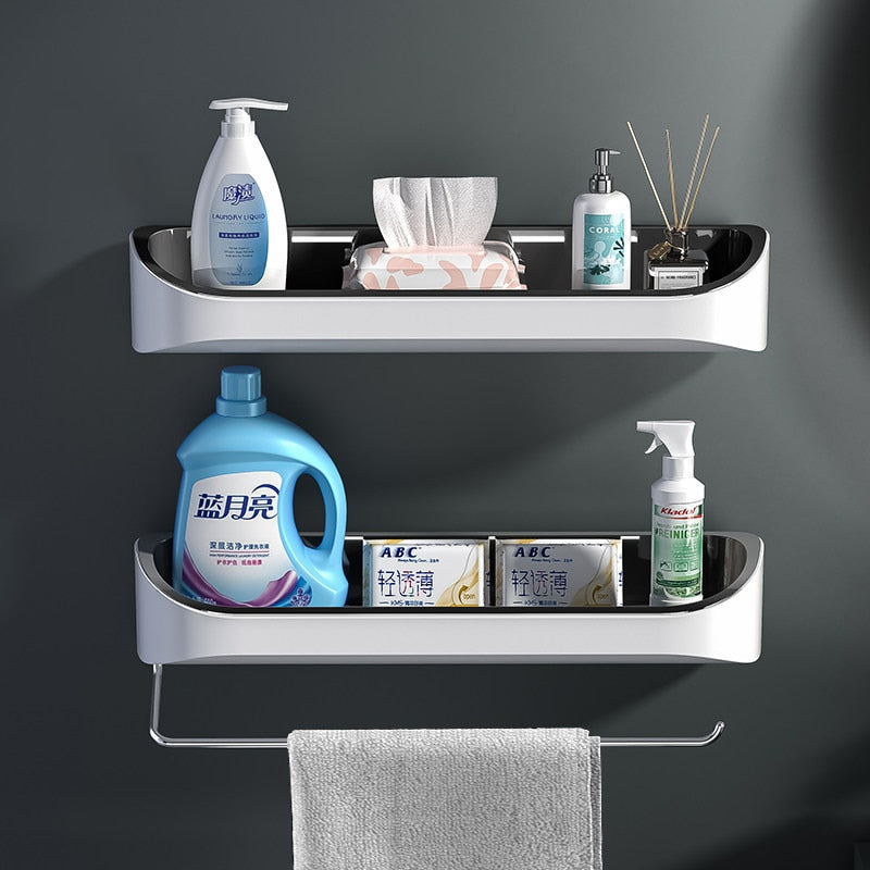 Space Saving Bathroom Wall Shelf Storage