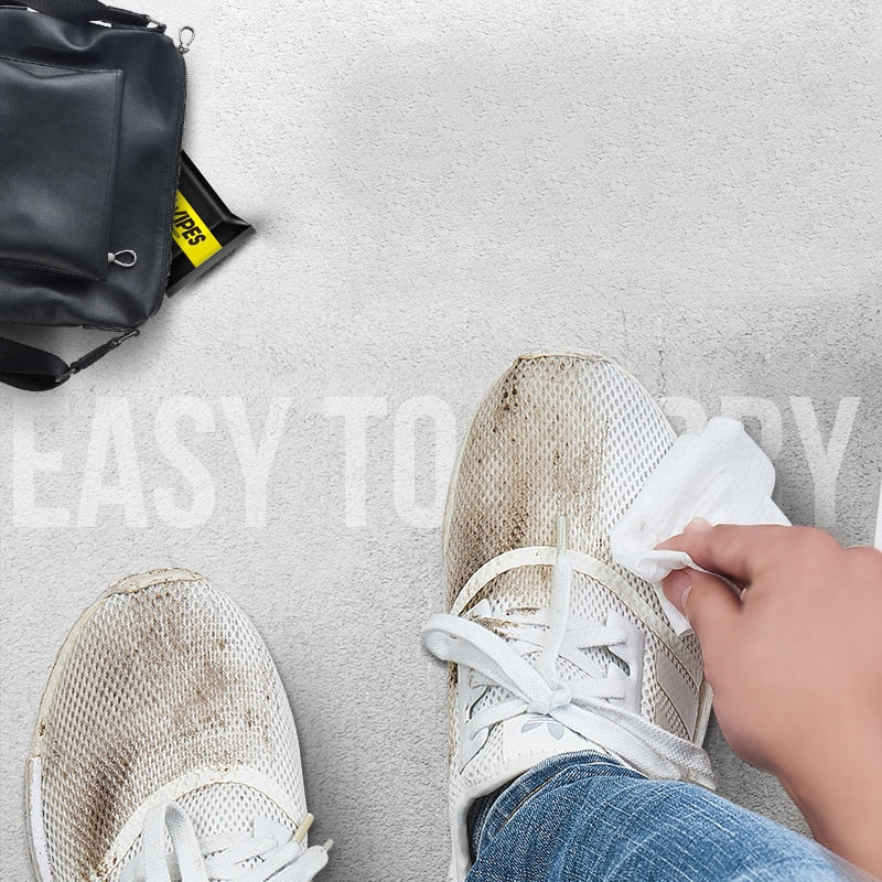 Quick Shoe Cleaning Wet Wipes