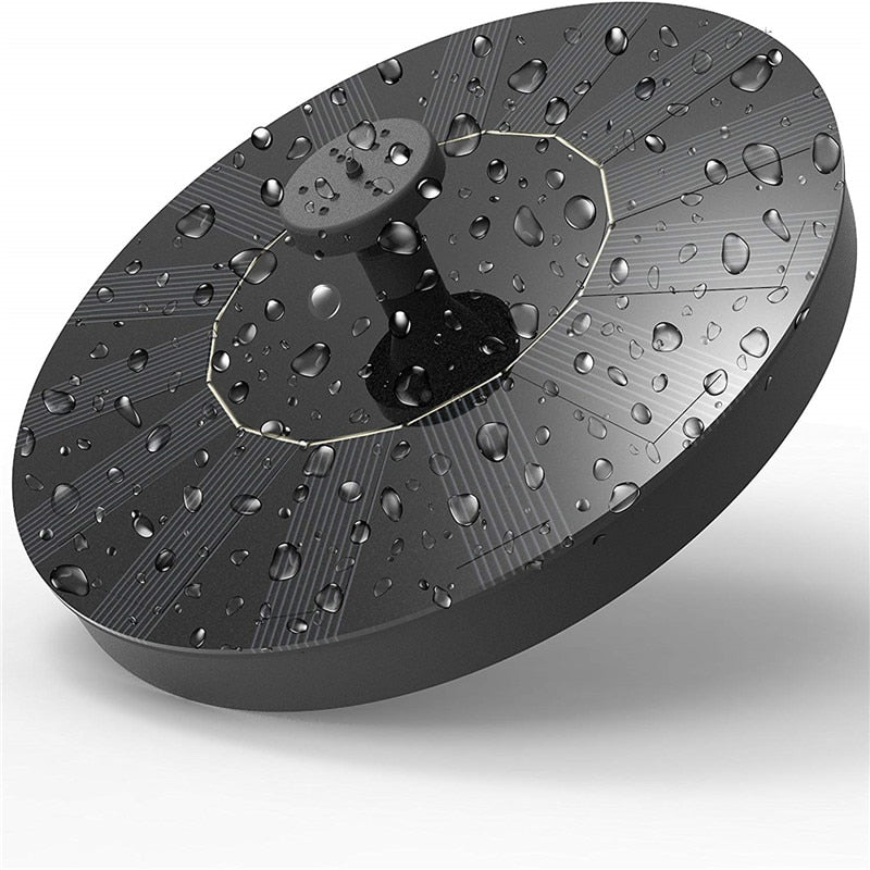 Solar Powered Garden Water Fountain