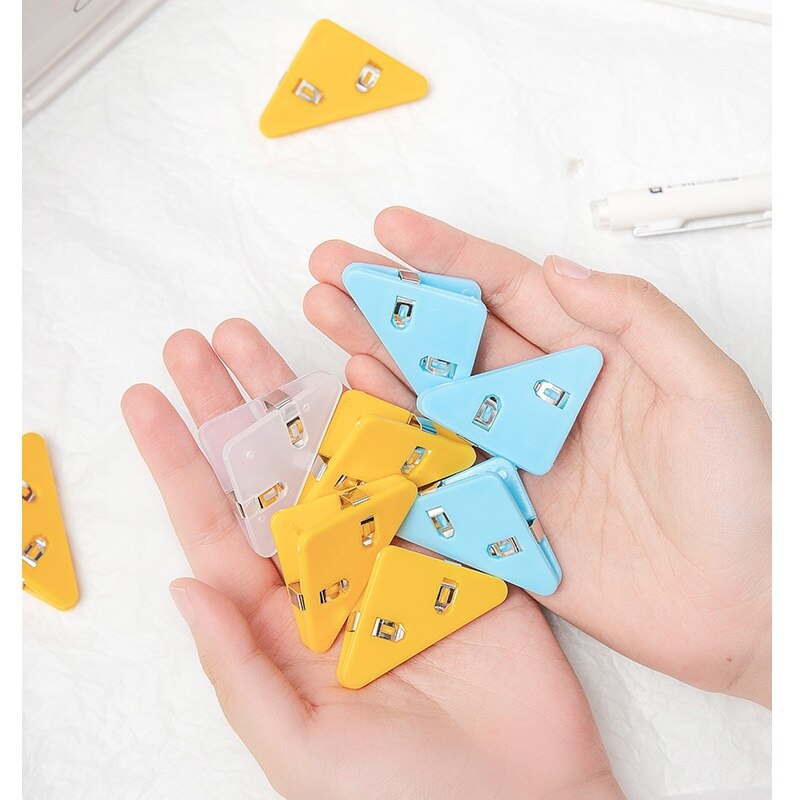 Bright Color Triangle Page Holder Clip