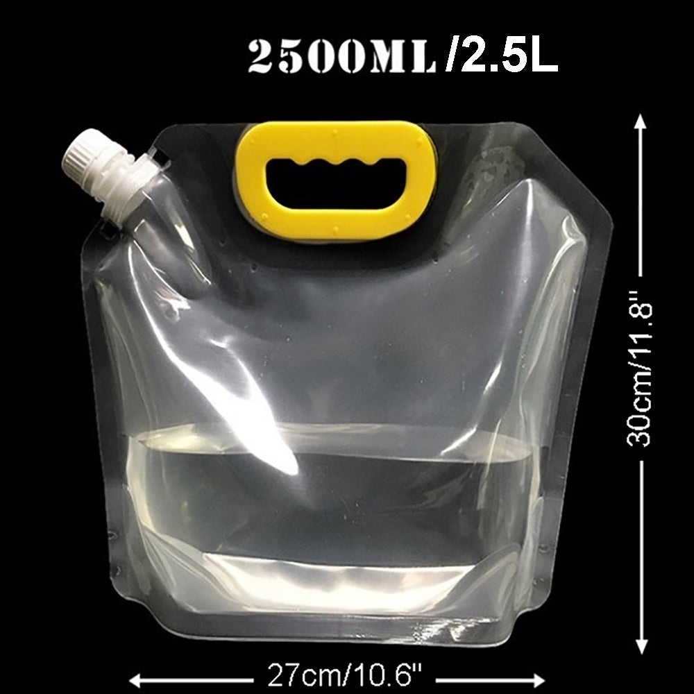 Clear Refillable Liquid Storage Pouch Bag