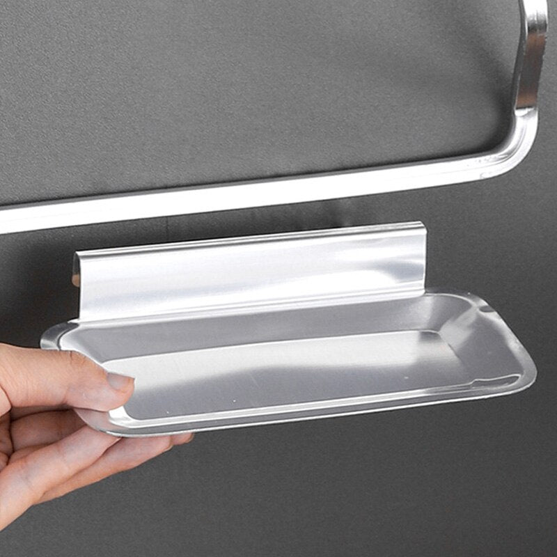 Sturdy Wall Mount Pot Lid Organizer Rack