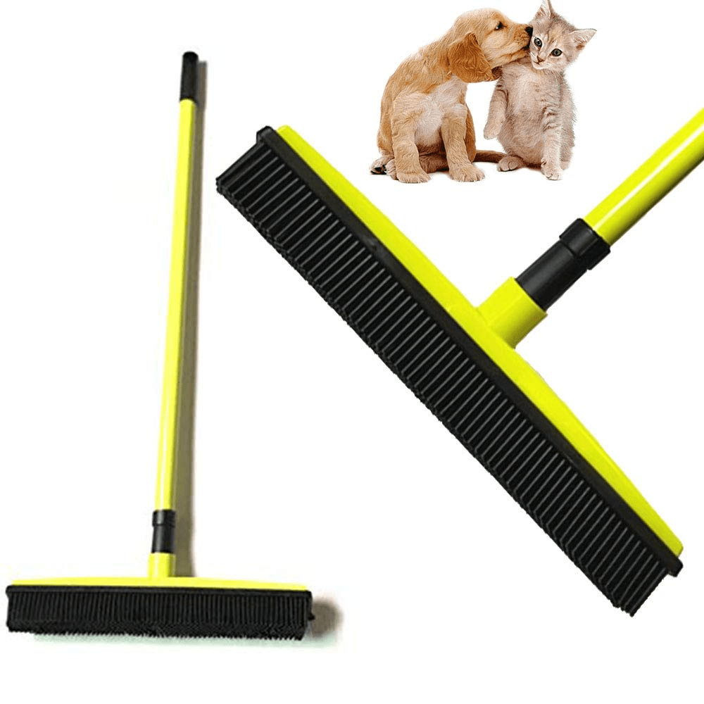 Gentle Pet Hair Removal Brush with Natural Rubber