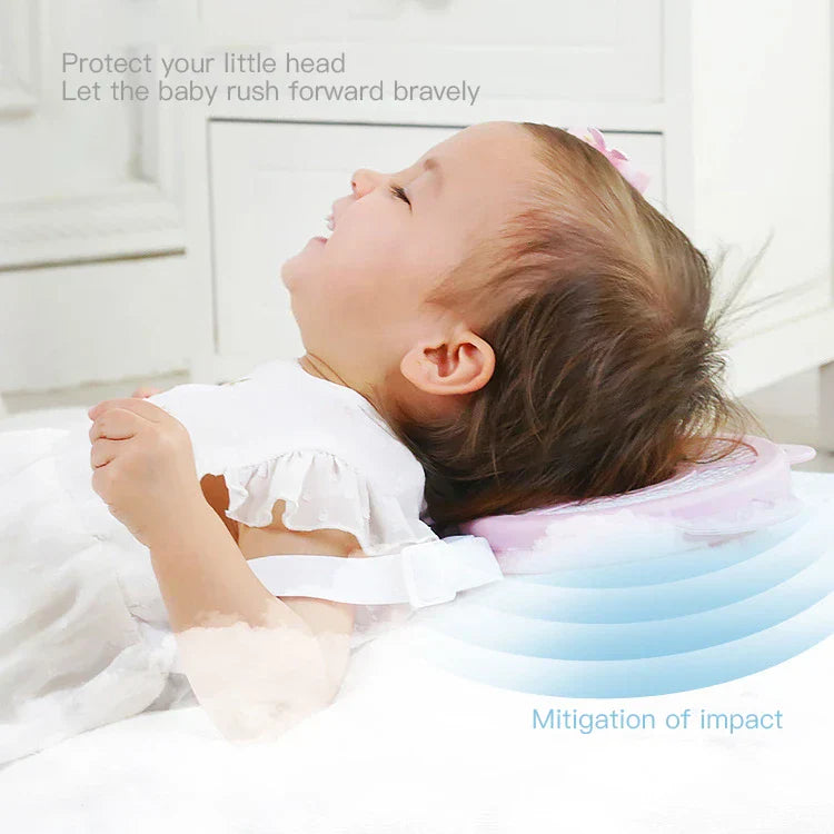 Baby Safety Head Support Pillow - Soft Impact Protection