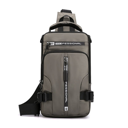 Secure Water Resistant Crossbody Purse, USB Charger Bag