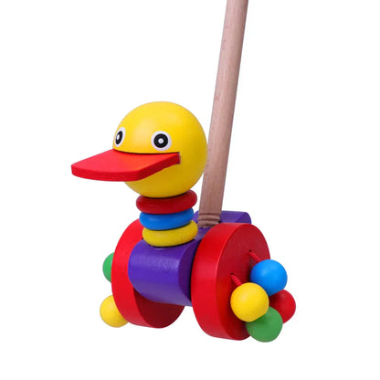 Fun Wooden Baby Walker