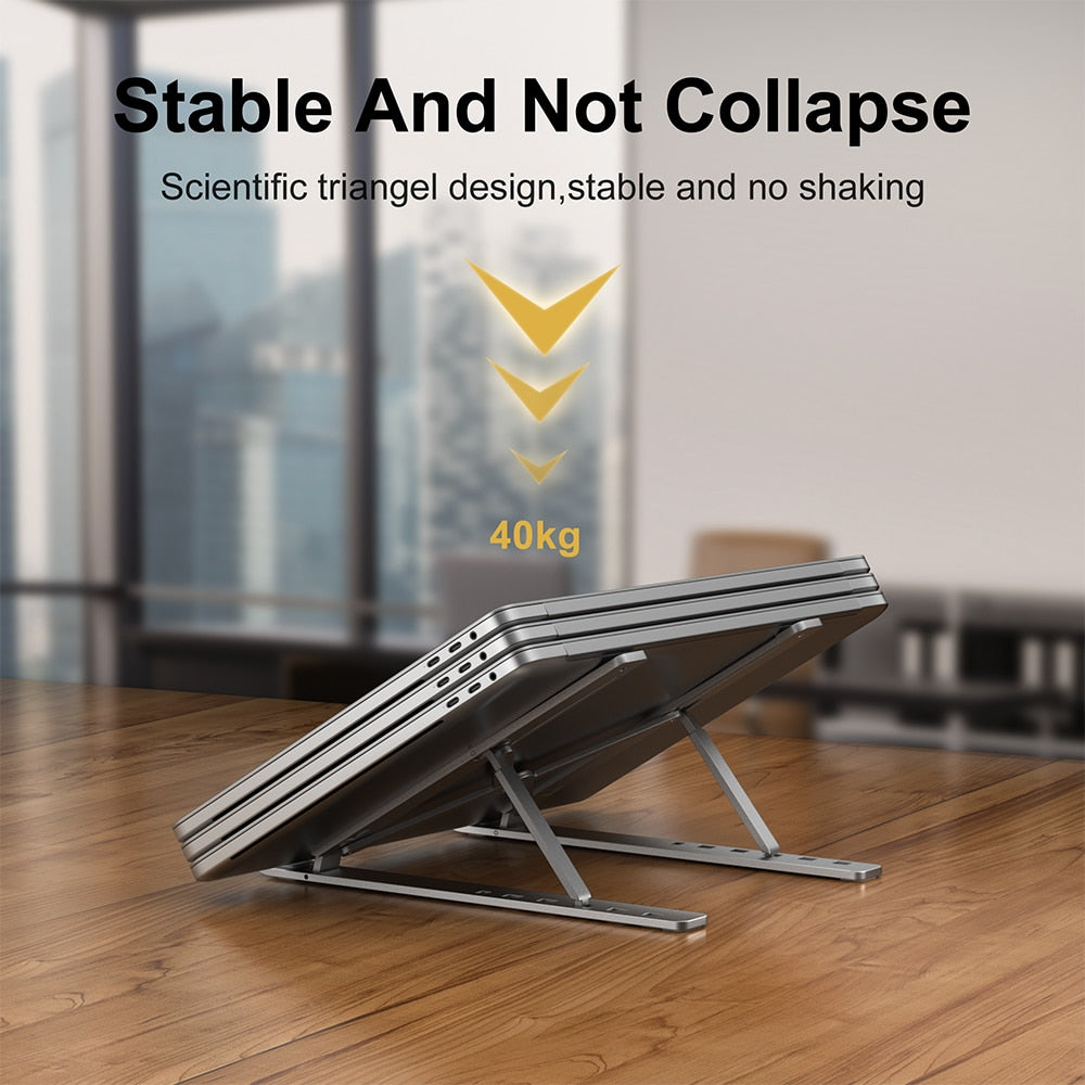 Compact Laptop Desk Aluminum Notebook Stand