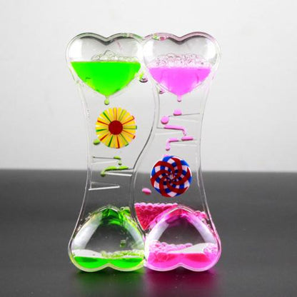 Romantic Double Heart Sand Timer
