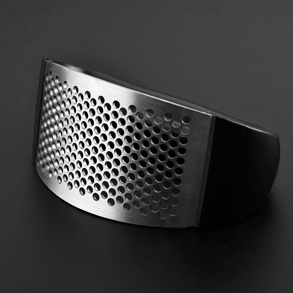 Easy Grip Stainless Garlic Crusher