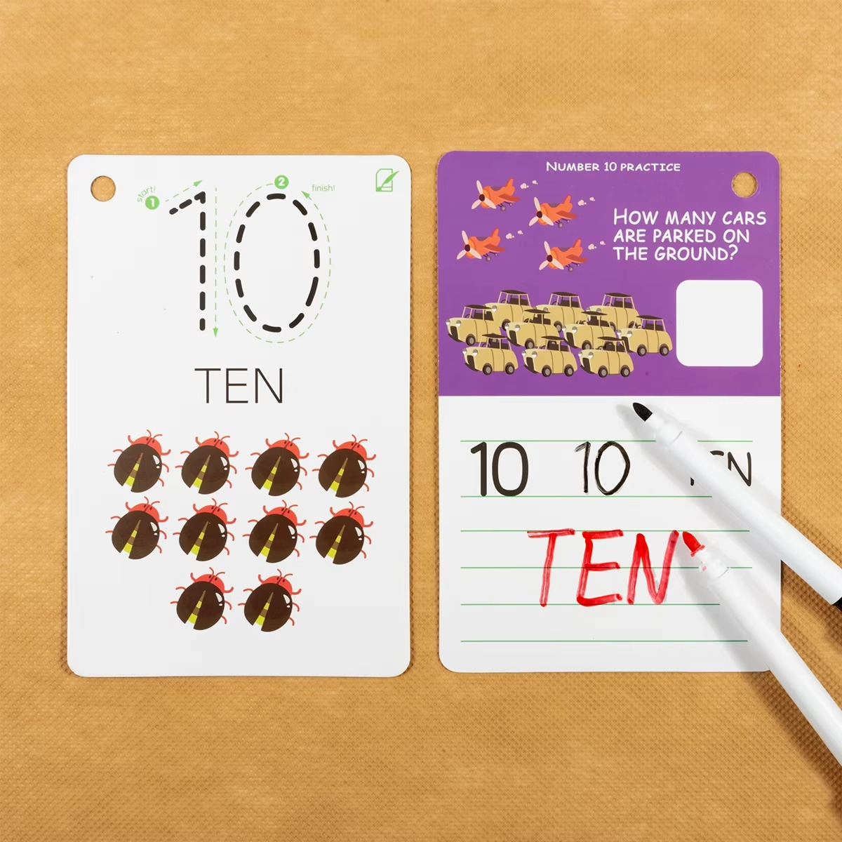 Washable Alphabet Tracing Book for Kids
