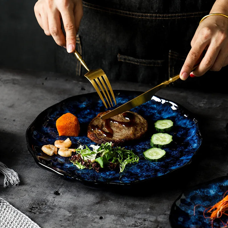 Beautiful Starry 10-Piece Dinnerware Set