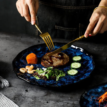Beautiful Starry 10-Piece Dinnerware Set