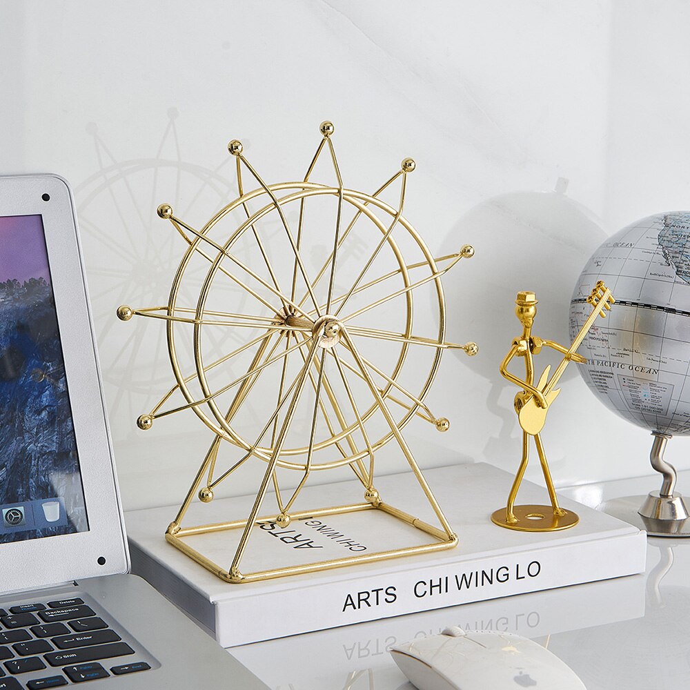 Stylish Metal Spinning Desk Lamp