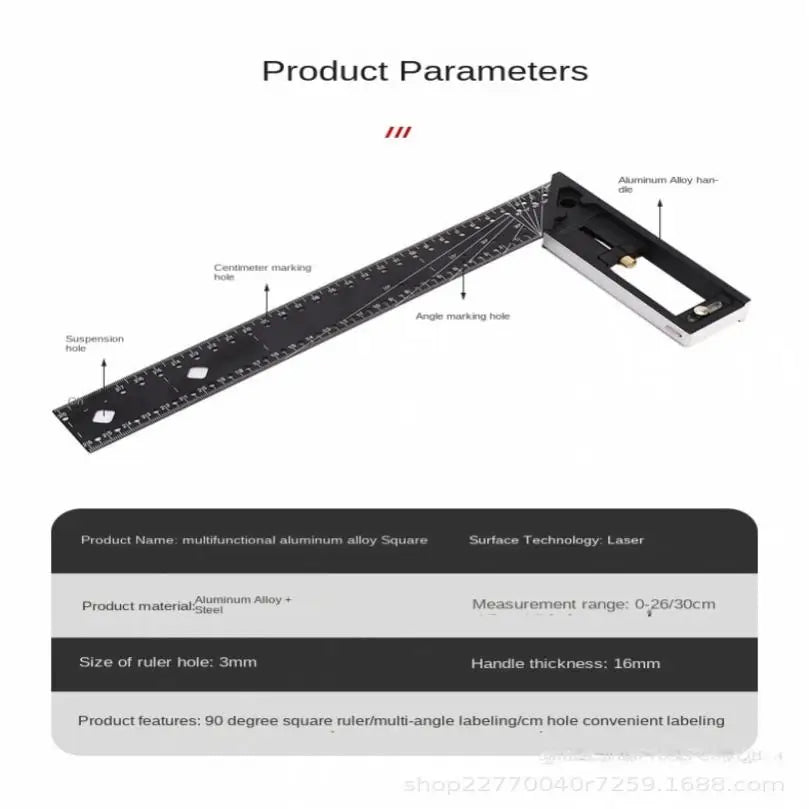 Precise Metal Straight Edge Ruler