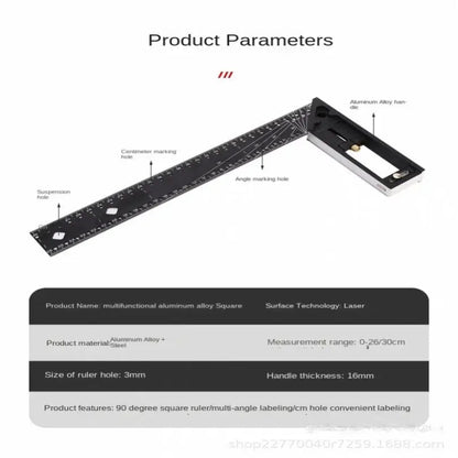 Precise Metal Straight Edge Ruler