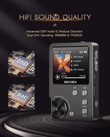 Premium Digital Music Player with 64GB Memory