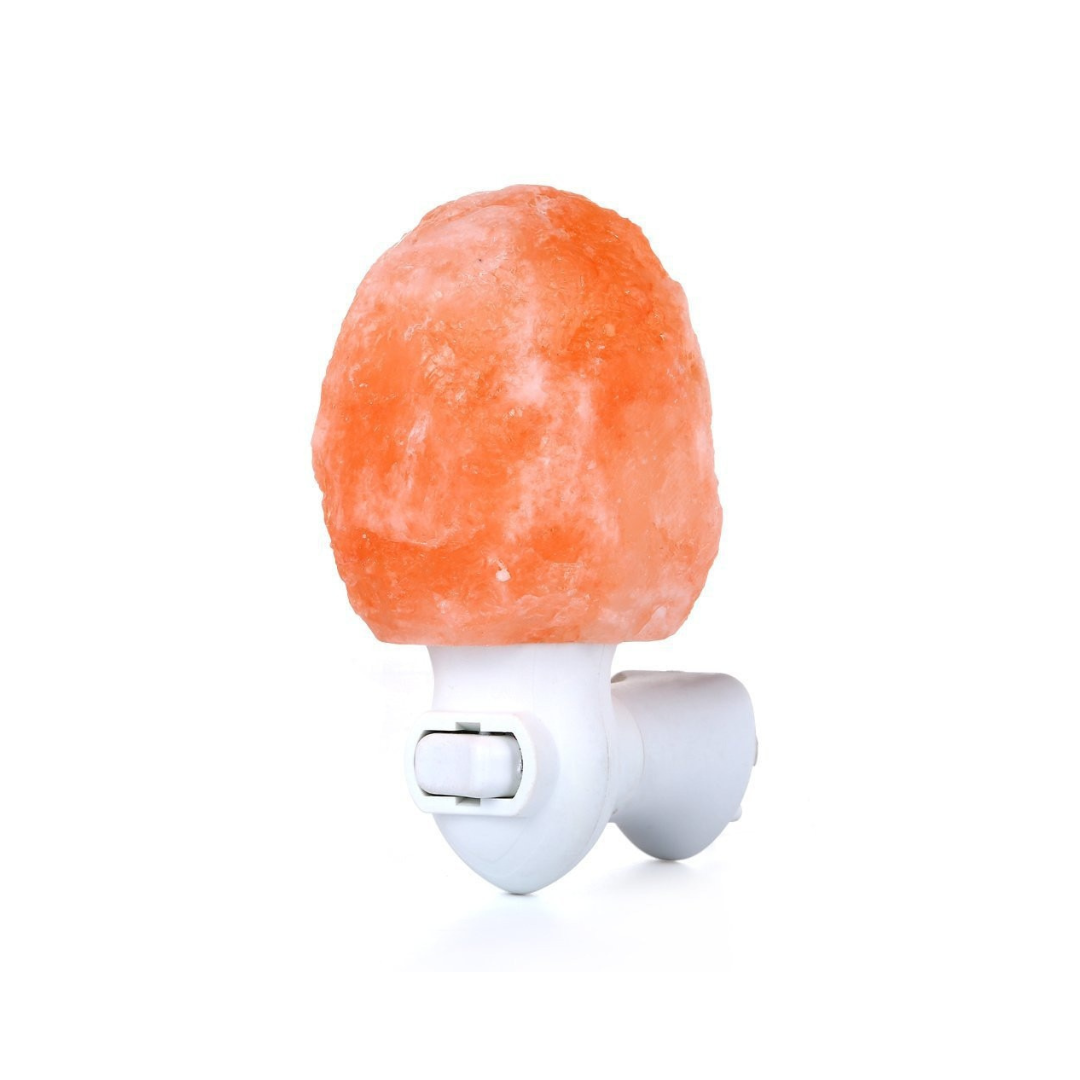Natural Himalayan Salt Desk Lamp for Calm Ambiance - Fesara