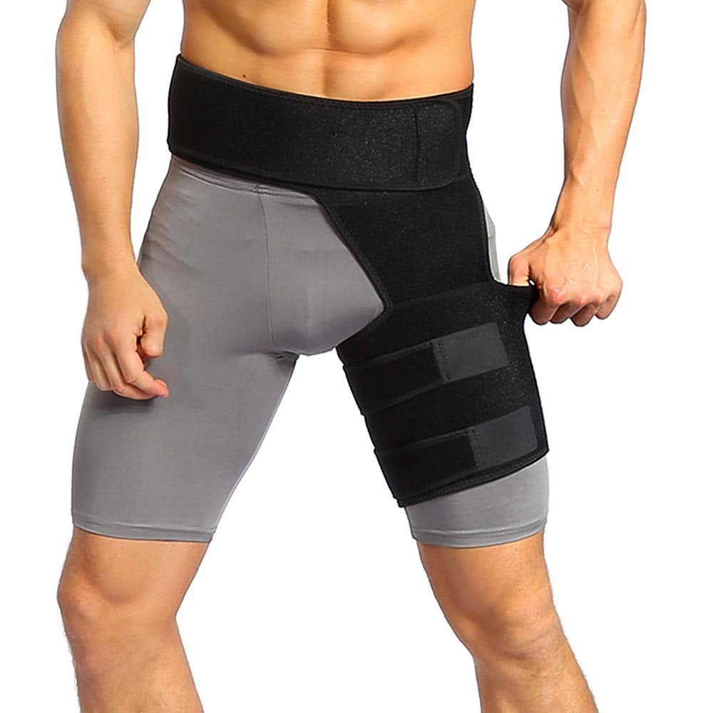Hip Brace for Sciatica Pain Relief - Adjustable Hip Support Brace for Comfort-3