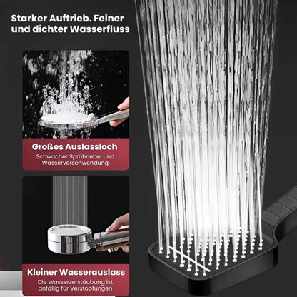 Powerful Shower Head with 7 Settings and Pause Button