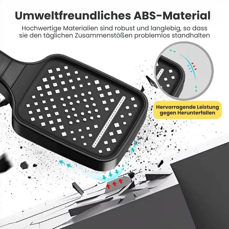 Powerful Shower Head with 7 Settings and Pause Button
