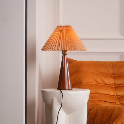 Classic Wooden Desk Table Lamp
