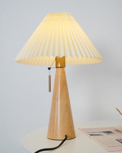 Classic Wooden Desk Table Lamp