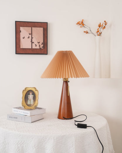 Classic Wooden Desk Table Lamp