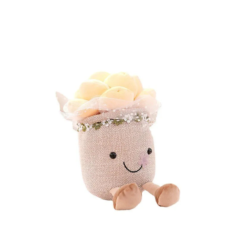 Colorful Floral Plush Buddy