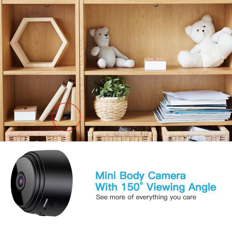 HomeGuard | Compact Wireless 1080p Security Camera with Night Vision 4