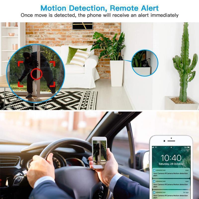 HomeGuard | Compact Wireless 1080p Security Camera with Night Vision 5