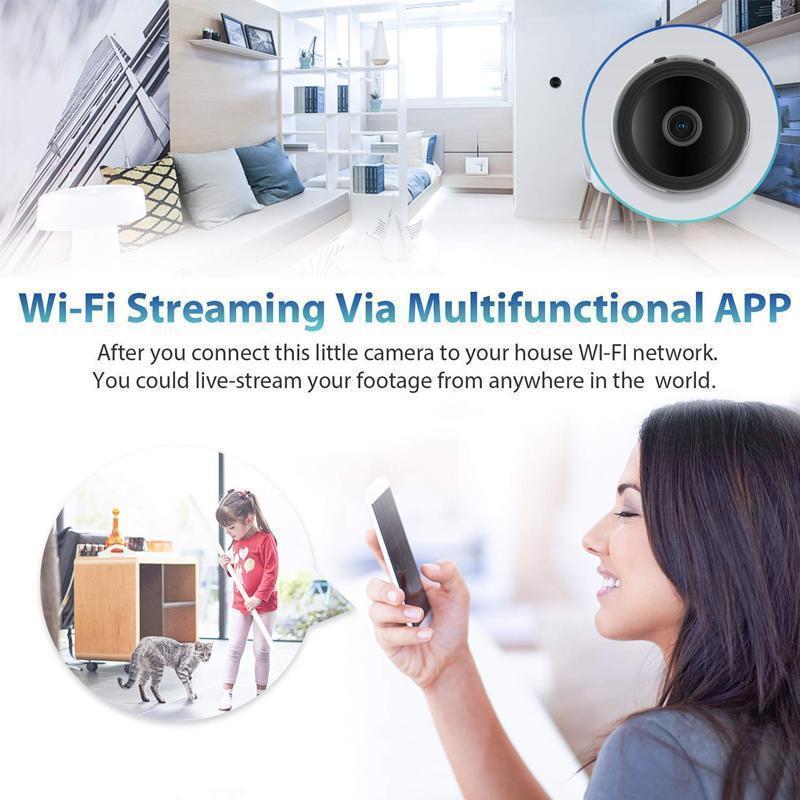 HomeGuard | Compact Wireless 1080p Security Camera with Night Vision 6