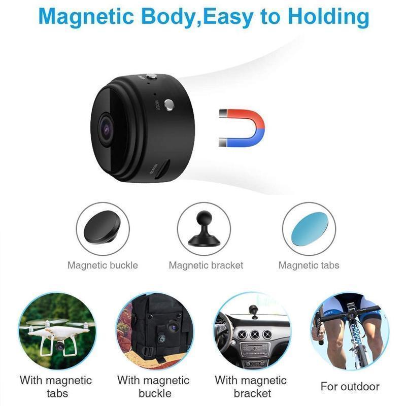 HomeGuard | Compact Wireless 1080p Security Camera with Night Vision 7