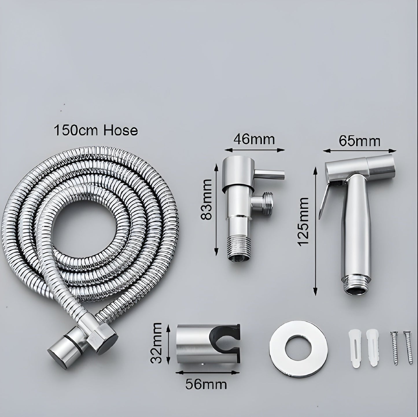 Luxury Stainless Steel Bidet Shower Head