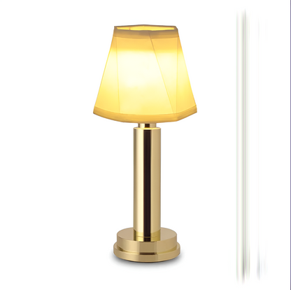 Classic Adjustable Metal Desk Lamp with Soft Shade